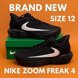 Nike Giannis Inmortality 3  Black Sneakers with Sleek Design and Zoom Air NEW 12